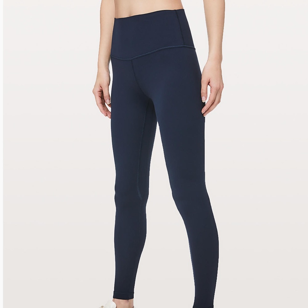 Lululemon align 25” navy size 4